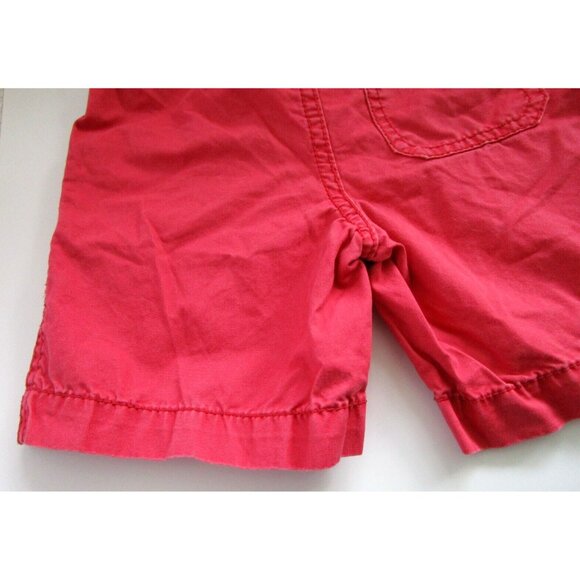 Genuine Oshkosh B'Gosh Boys 3T Red 100% Cotton Shorts - Pockets & Drawstring - Picture 11 of 13